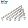 Amazon ebey hot sale furniture stainless steel pipe square handle 10*10*128mm VT-01.007