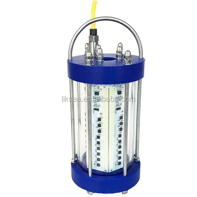 1000W AC220V underwater Submersible fish attract fishing led squid light green