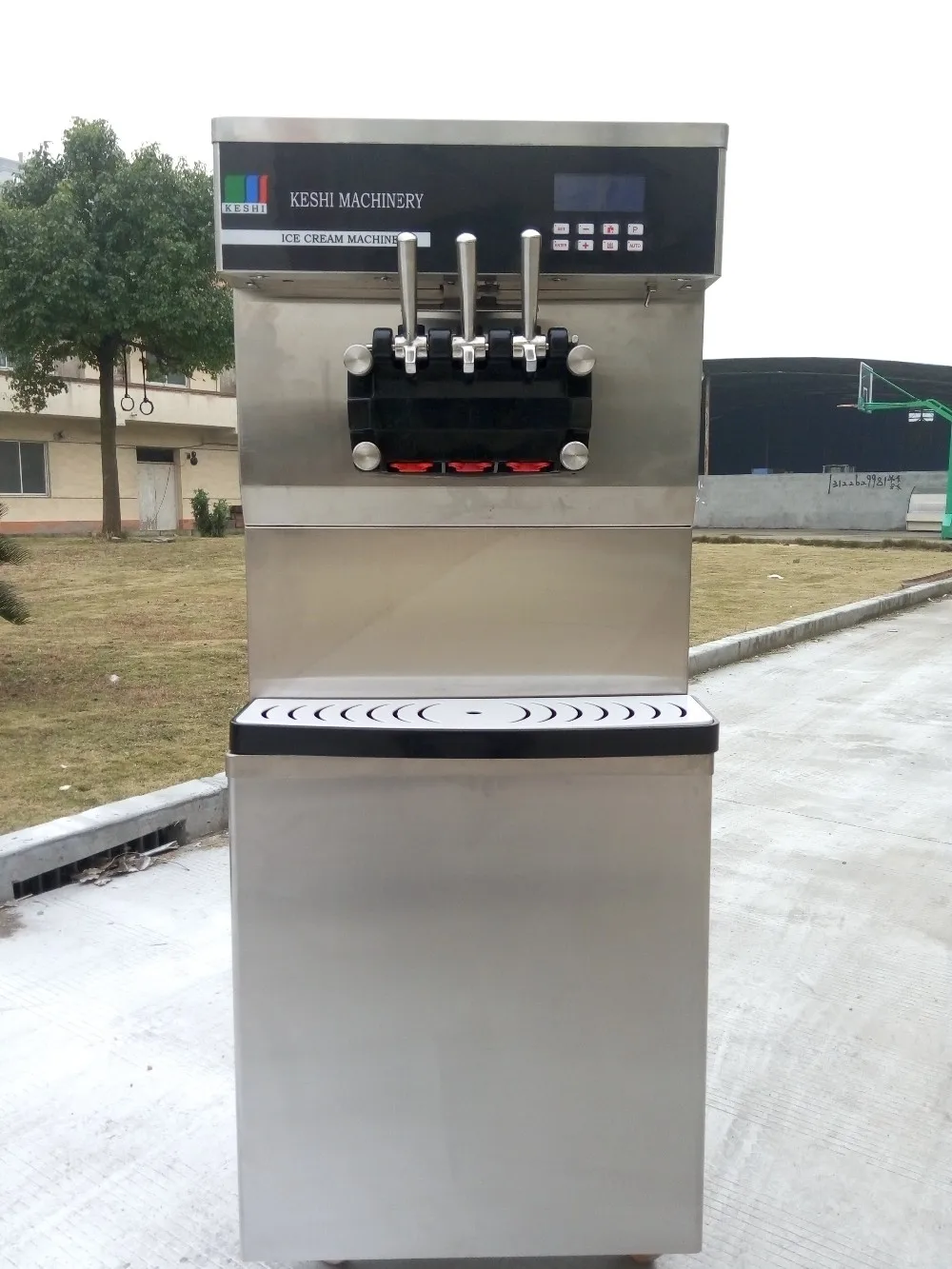 commercial ice cream making machine/soft serve ice cream machine/frozen yogurt machine with ETL Certification