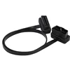 Wholesale price OBD1 to OBD2 OBD 2 Connector 16Pin Female Extension Cable Flat Diagnostic Adapter connector