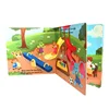 custom full color glossy kids story board book printing