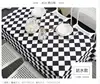 Art lattice table cloth cotton linen tablecloth waterproof table rectangular coffee manteles nappes