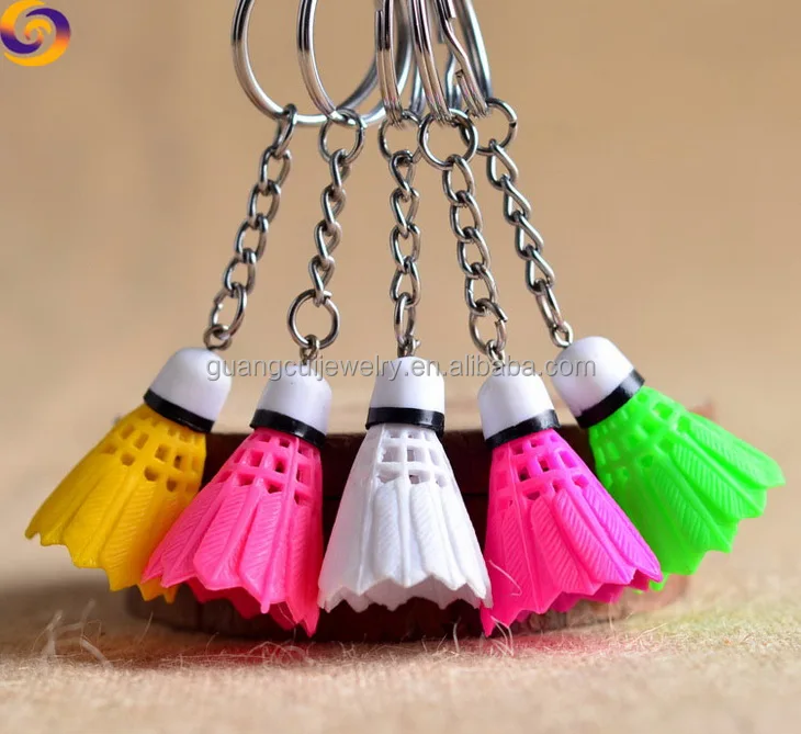 badminton keyring