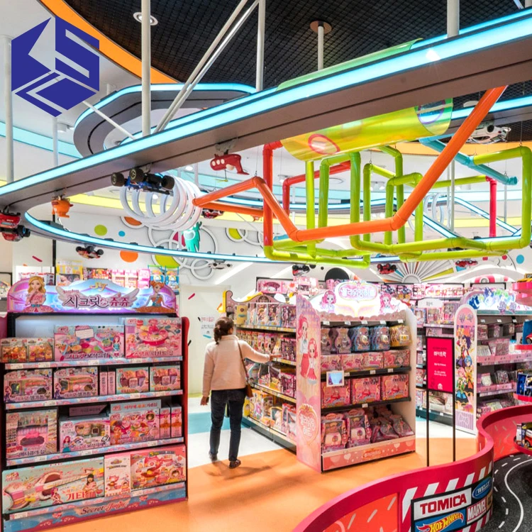 Lovely Retail Toy Shop Interior Design Wooden Toy Store Display For
