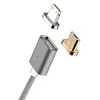 China magnetic cable supplier nylon wire magnetic charging cable for iPhone compatible for charging and data transfer