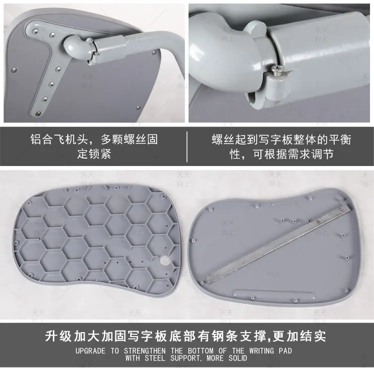 School Stackable Chair with Tablet Training chair