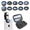 OEM factory 10 in 1 phone camera zoom lens for mobile phone fisheye macro lens