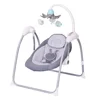 Smart connect app Baby Toddler comfort Safety Strap Folding Portable swing chair with music remote control and electric toys