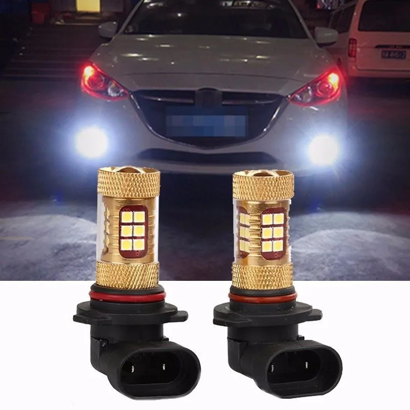 汽車頭燈內 led 燈泡 h8 h9 led h11 頻閃霧燈超級電源 27led 3030smd