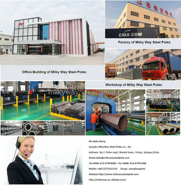 high mast light pole 