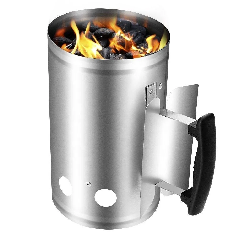 Mini Rapidfire Chimney Starter Charcoal Lighter Buy Rapidfire Chimney Startermini Charcoal 8567