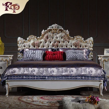 New Classic Bedroom Furniture French Baroque Furniture Simple Double Bed Made In Foshan Buy Bedroom Furniture Simple Double Bed New Classic Bedroom