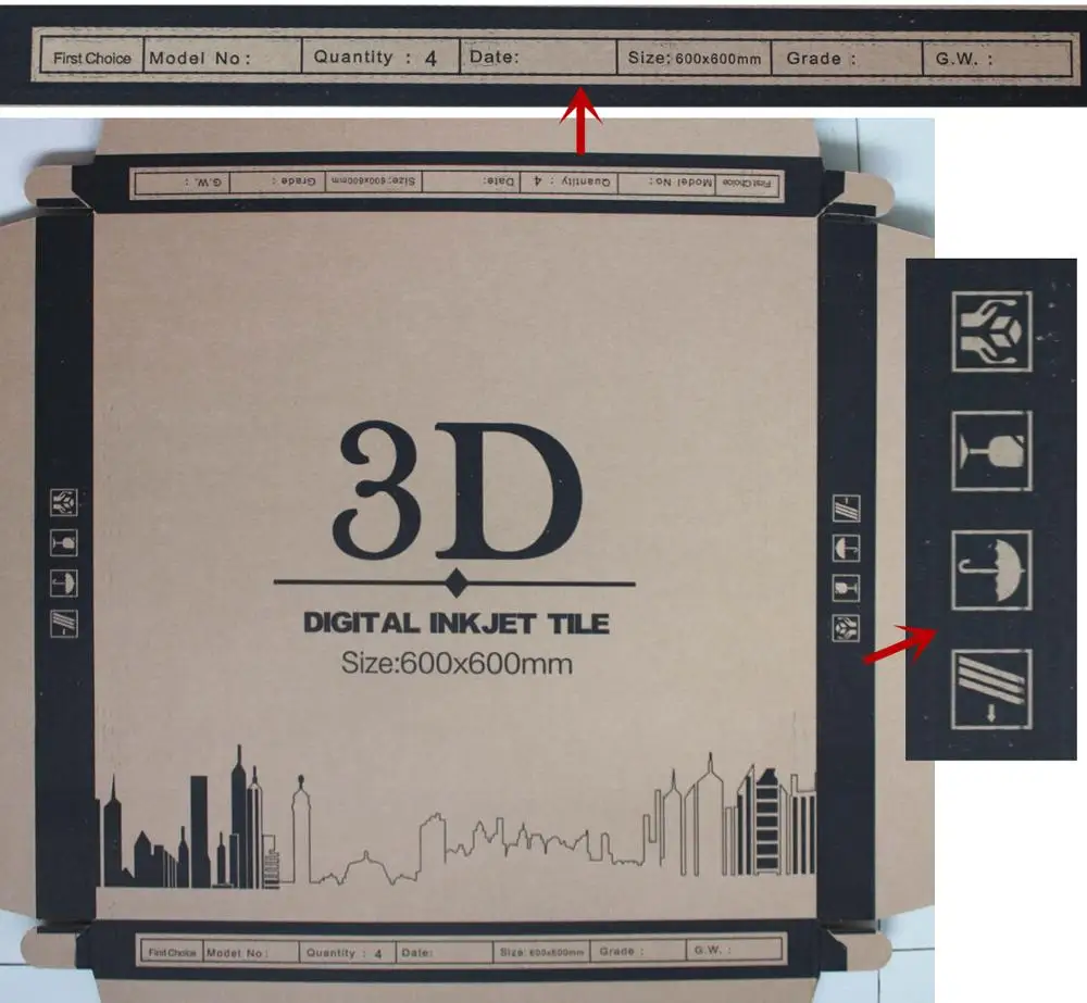 High Quality Glazed Gres Inkjet Floor Tiles For Indoor Floor - Buy Gres