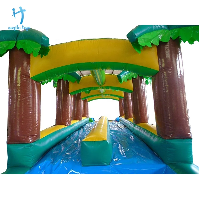Aoqile Giant Inflatable Trampoline Slip And Slide Buy Inflatable