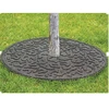 Cheap 24 30 36 inch recycle rubber mulch tree ring