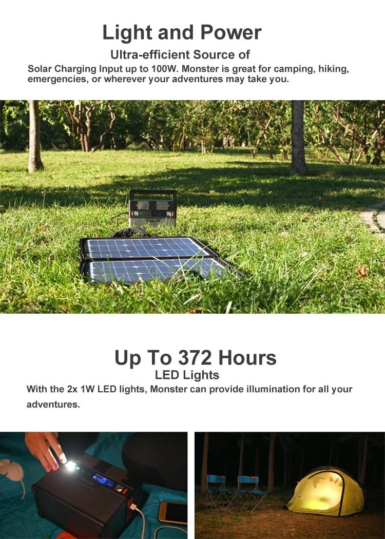 Allpowers Newest Portable Power Station 300w/100500mah Portable