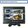 China truck sun visor dvr odb mini lcd monitor 7" quad view monitor