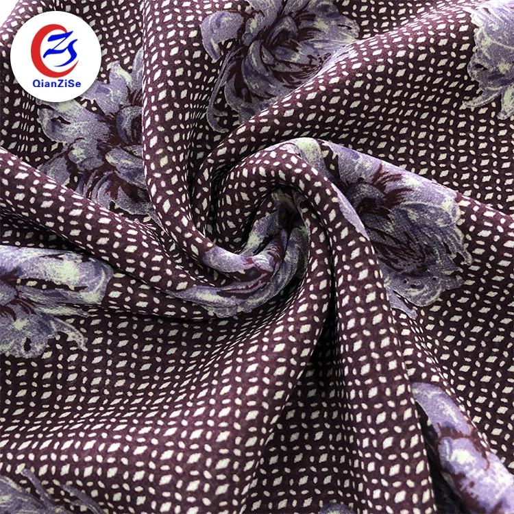 75d Printed Thick Chiffon Fabric For Maxi Buy Chiffon