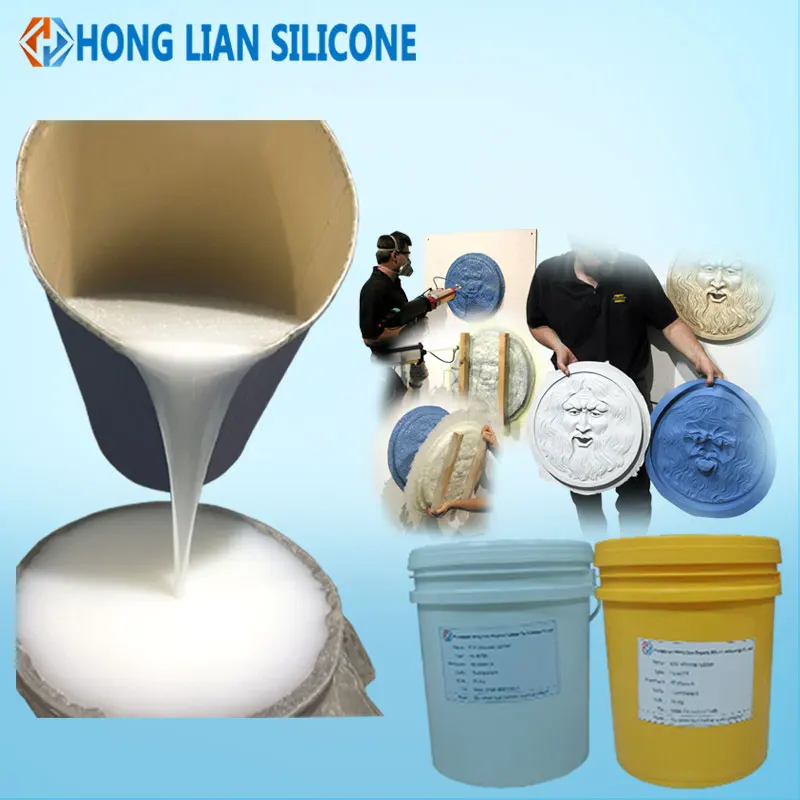 gypsum-mold-liquid-silicone-material