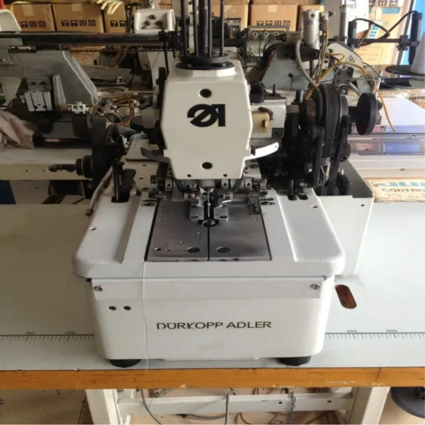 Second Handed Double Needles Productive Durkopp Adler 558 Eyelet Button