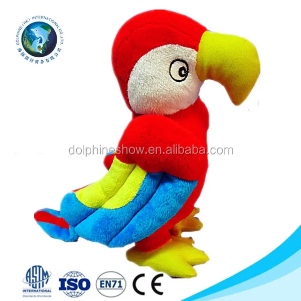 small stuffed parrot