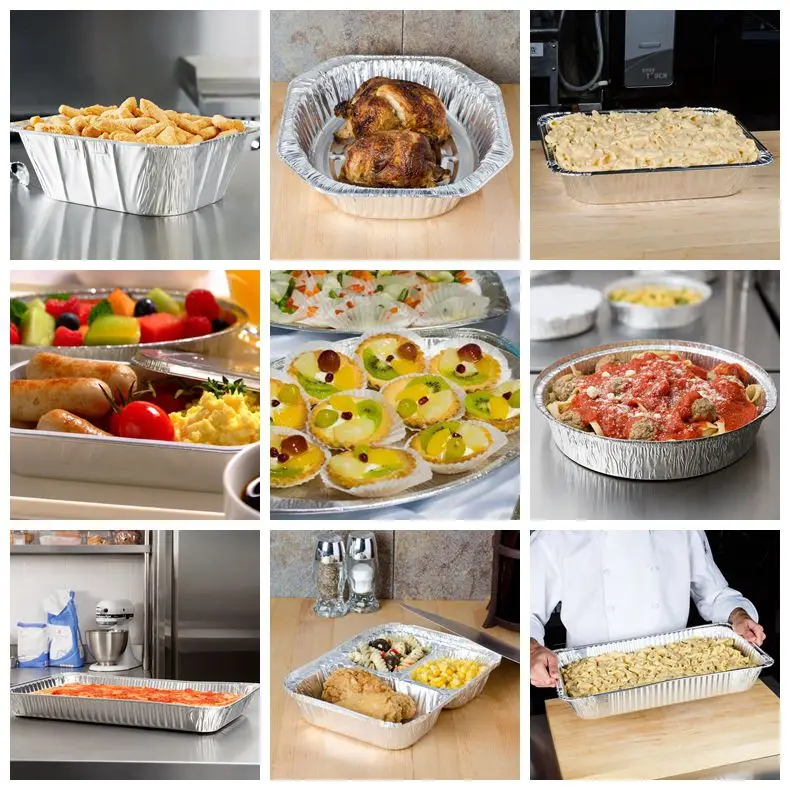 Disposable Aluminum Foil Full Size Tray Steam Table Pan Turkey Pan