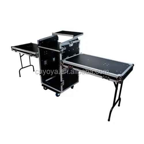 Titan Av Road Case Workstation 19" Mixer & 16u Amplifier Rack Buy