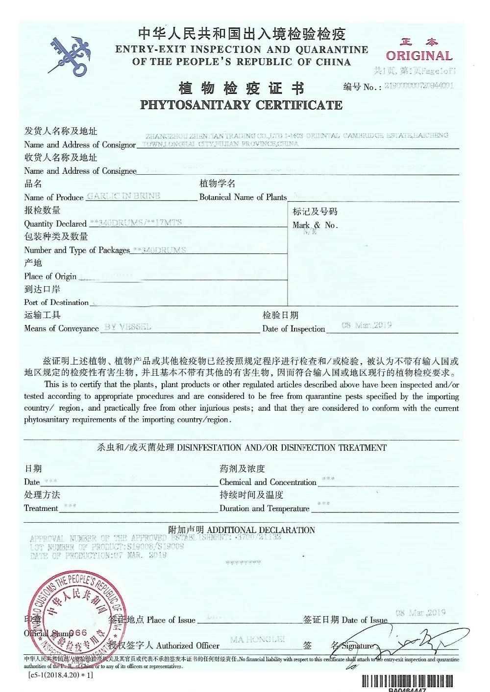 PNS King oyster mushroom in drums