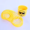 Brand new Kids plastic compression magic slinky springs rainbow circle toy for sale