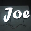 Rimless LED Channel Letters Epoxy Resin Material Letter Sign