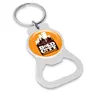 Specialized zinc alloy metal custom keychain beer win opener bottle opener