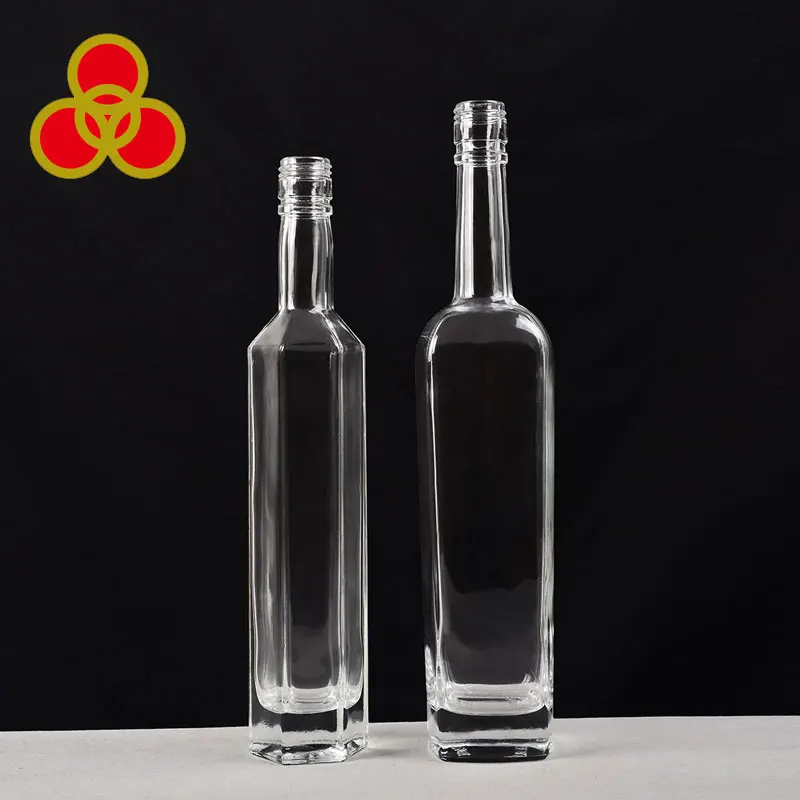 Frosted decoration extra flint empty grey goose vodka bottle 750ml