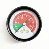 Y40 1.5inch 6bar/85psi 1/8"NPT kl1.6 Black iron shell Lower Mount Oxygen Pressure Gauge Bellows Brass Alloy Manometers