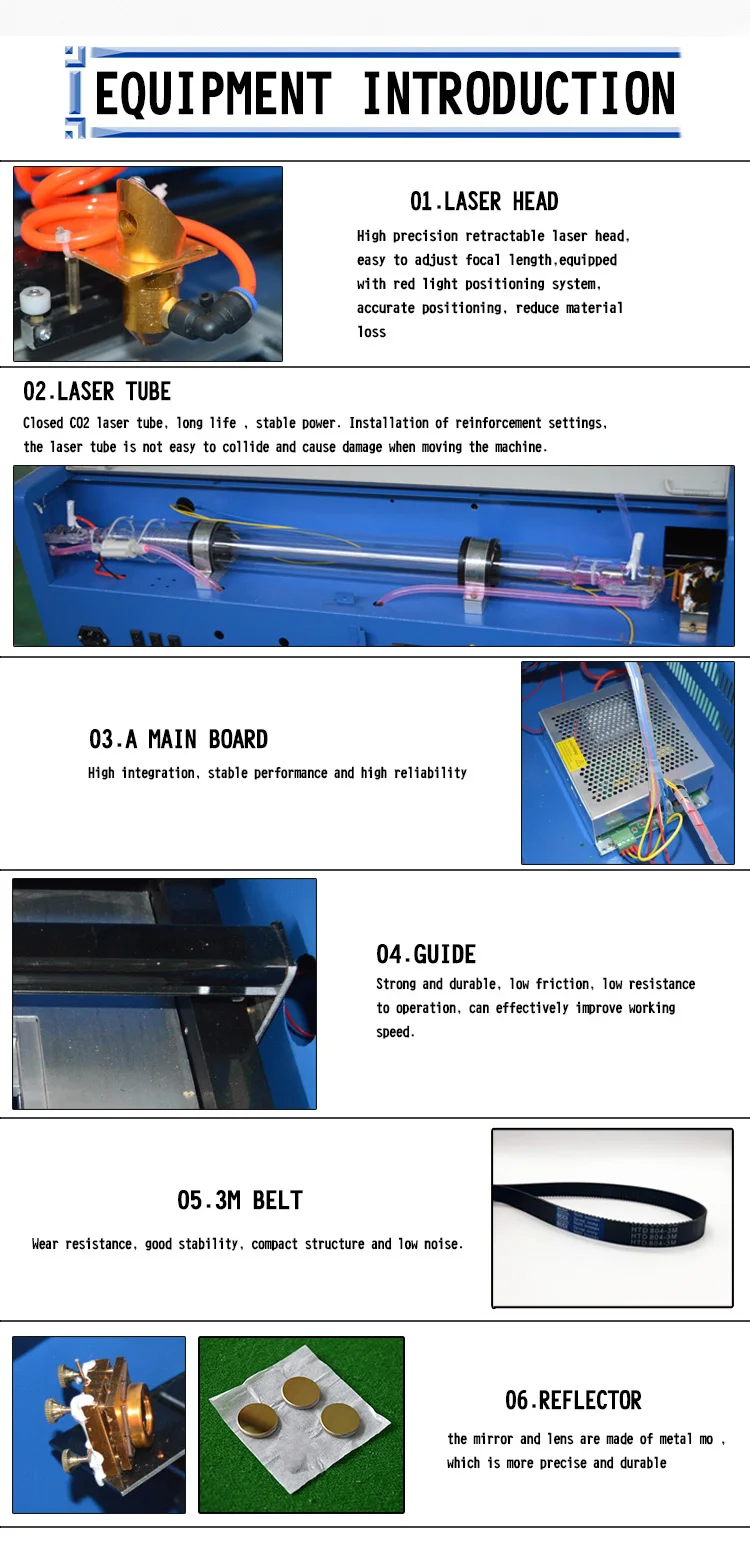 Fixed Platform 3020 Laser Engraving Machine CO2 Laser Cutting Machine