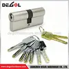 Top quality copper euro profile double open security high class hotel cylinder lock