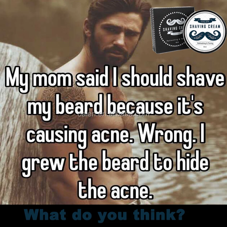 100ml  Private Label Wholesale Bulk Shaving Cream Sandalwood scents For men