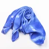 Wholesale Custom Making Square Women 100% Silk Satin Scarf