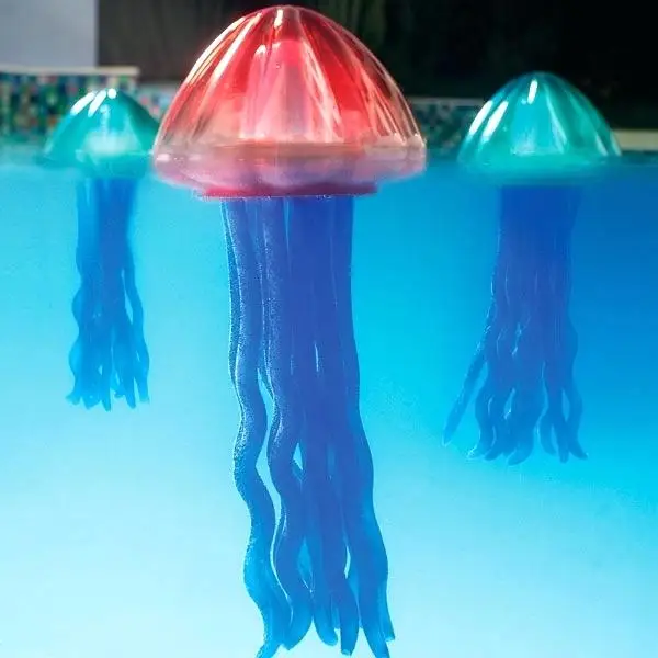 Floating Jellyfish inflatable Pool Lights Light Up Floats Bud