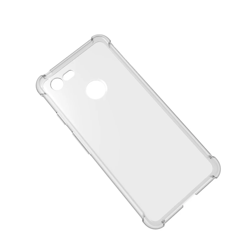 Transparent Shockproof soft Tpu cover case clear case For Google Pixel 3