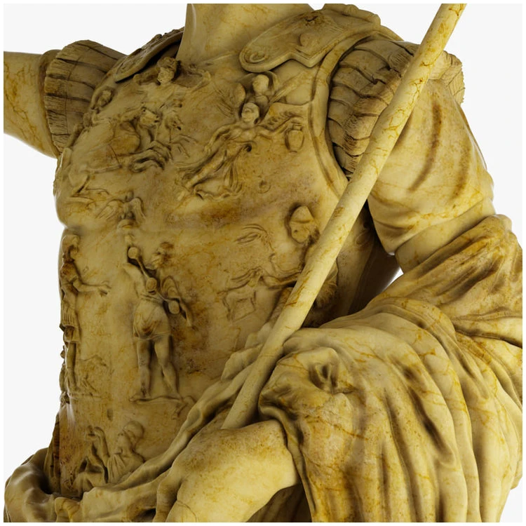 Life Size Human Statue Marbl Augustus Statu Custom Made Bronzen Beeld Julius Caesar Statue