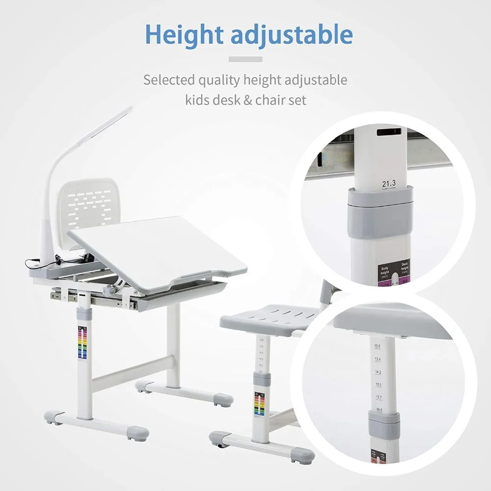 Modern Classroom Reading Table And Chairs For Child School Furniture