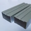 best selling Indian aluminium profile tube sandblast anodized silver to make windows and doors