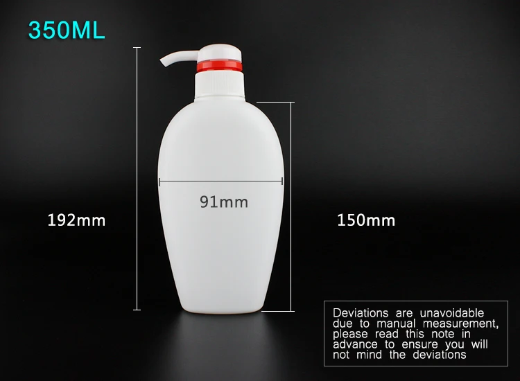350ml Free Samples Custom Body Wash Liquid Soap Shampoo Packaging