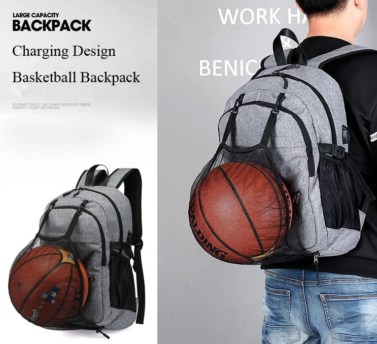 Wholesale Outdoor Sports Backpacks And Customized Basketball Backpack