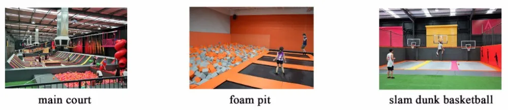 Commercial Indoor Trampoline Center on sale