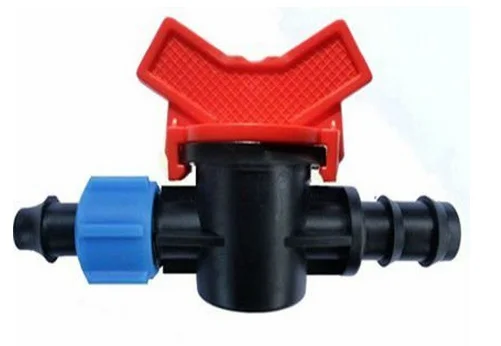 Pvc Layflat Hose To Drip Tape Mini Valve Drip Irrigation Pipe Fitting ...