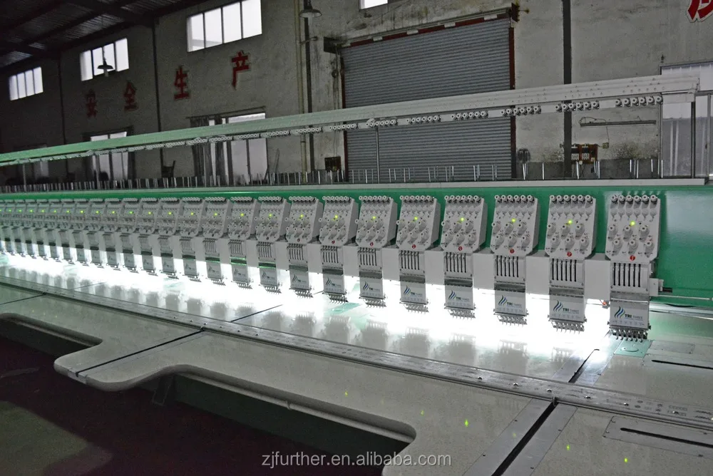6 Needles Embroidery Machine 30 Heads Embroidery Machine Flat 630 Tri