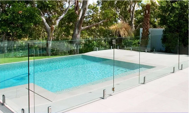 Frosted Glass Pool Fence Frameless Glass Pool Fencing Usa - Buy ...