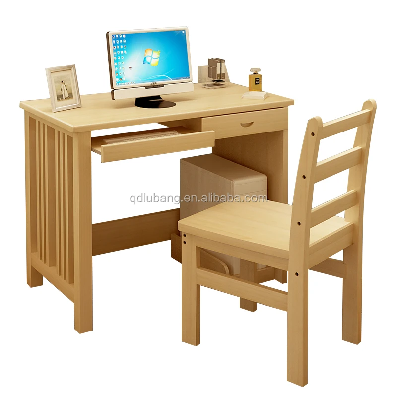 Modern Simple Pine Wooden Desktop Computer Table Design Desk On Alibaba Com
