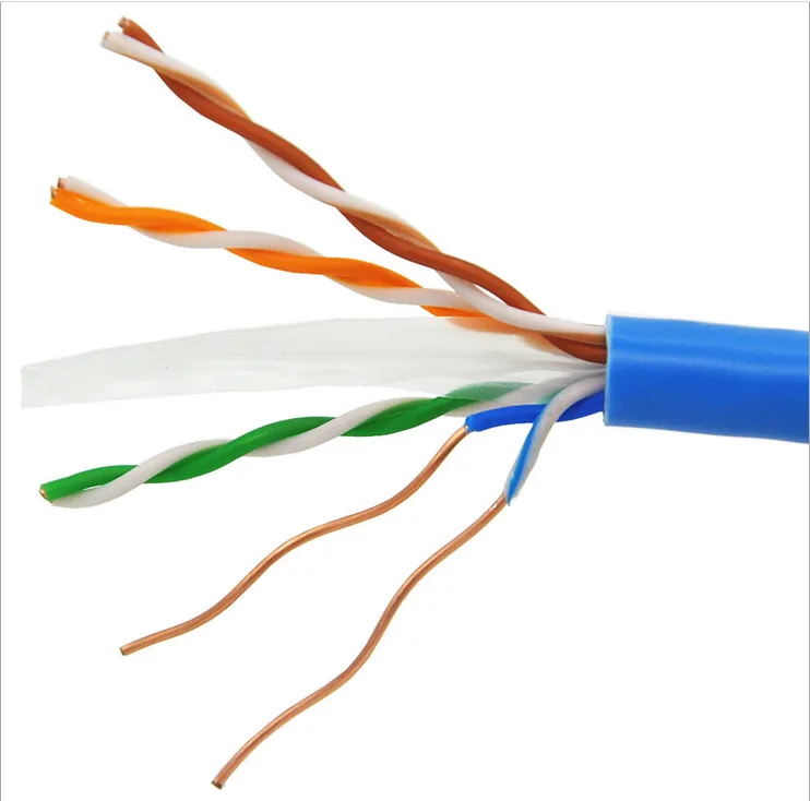 Solid Copper 4 Pairs Network Cable Roll Cat6 305 M Per Roll Buy